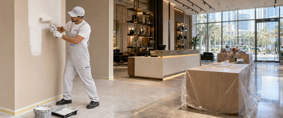 Commercial painting services in Dubai