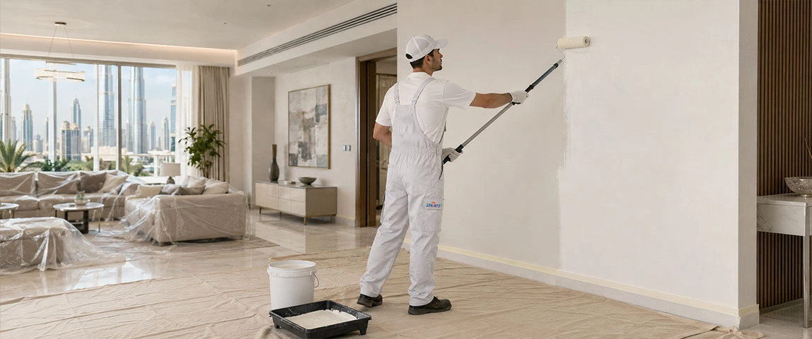 Residential painting work in Dubai