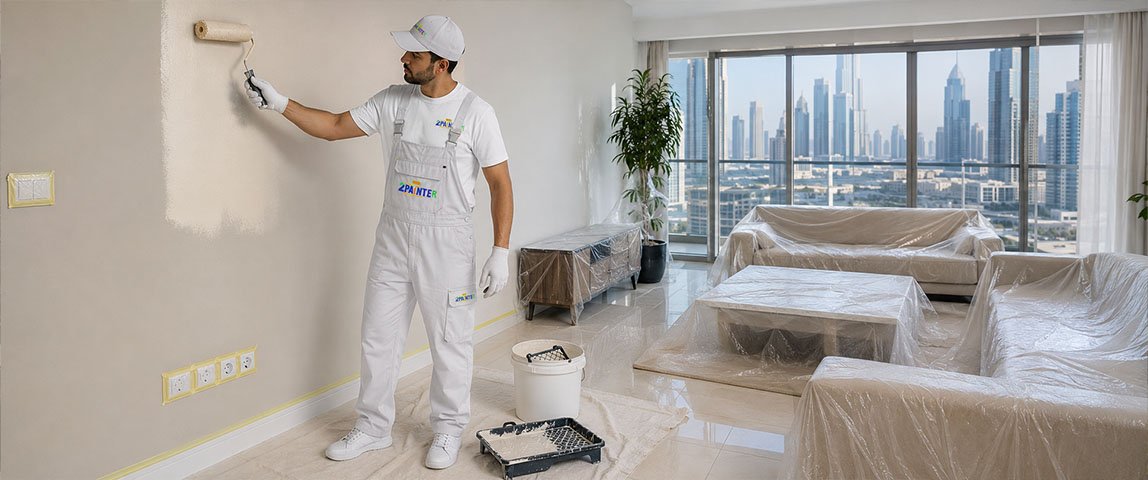 Apartment painting services in Dubai