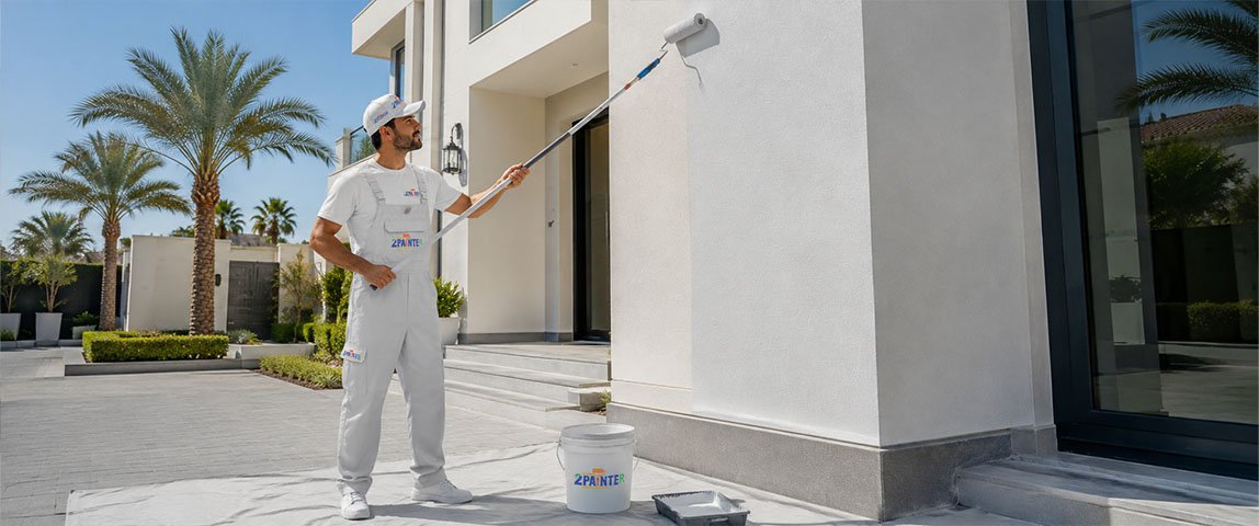 Exterior painting services in Dubai