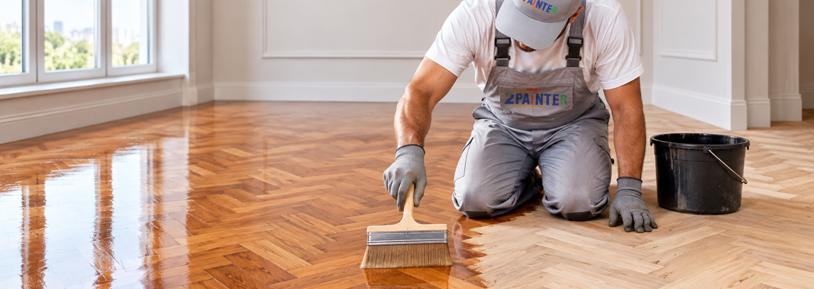 Parquet restoration in Dubai interior
