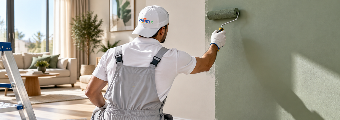 Residential wall painting in Dubai